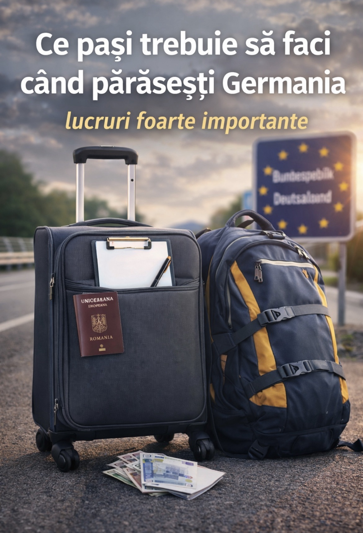 Ce pași trebuie să faci când părăsești Germania definitiv