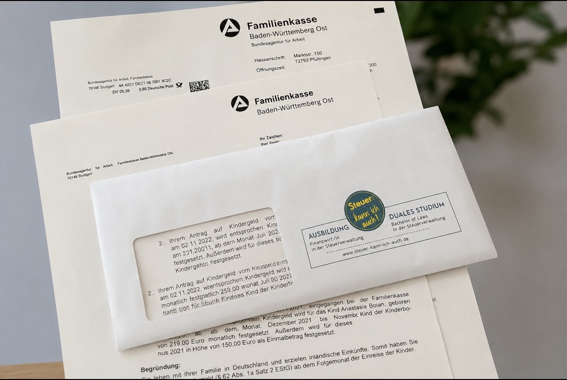 Schimbare Kindergeld de pe soț pe soție în Germania (2026) – acte, formulare și experiența mea reală
